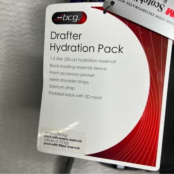 bcg / drafter hydration backpack 50 oz (1.5 L) - Picture 6 of 10